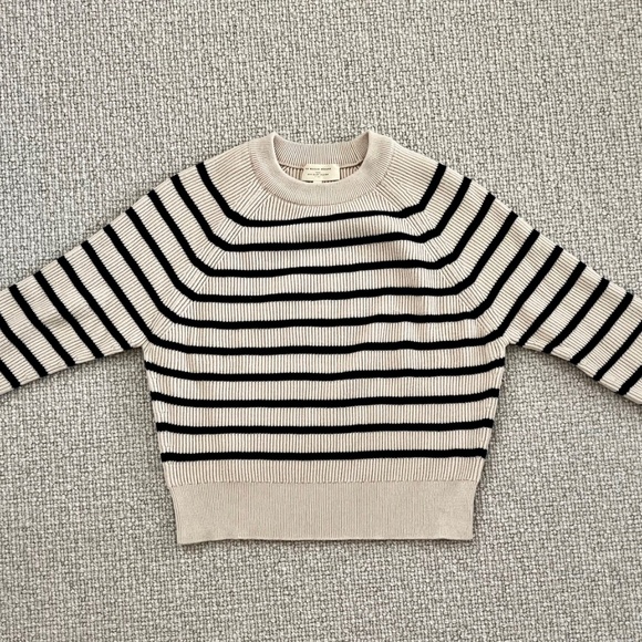 Sezane Sami sweater/jumper - natural/navy, size S - Picture 5 of 9
